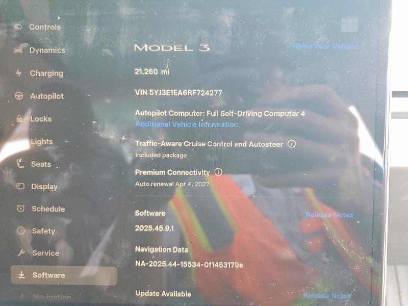 Продаж на аукціоні авто 2024 Tesla Model 3, vin: 5YJ3E1EA6RF724277, номер лоту: 55645336