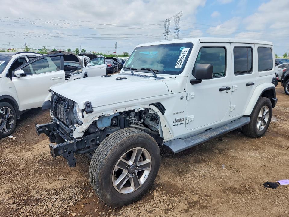 55945216 :رقم المزاد ، 1C4HJXEN5JW206345 vin ، 2018 Jeep Wrangler Unlimited مزاد بيع