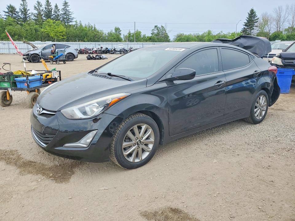 2014 Hyundai Elantra მანქანა იყიდება აუქციონზე, vin: 5NPDH4AE1EH511710, აუქციონის ნომერი: 58990416