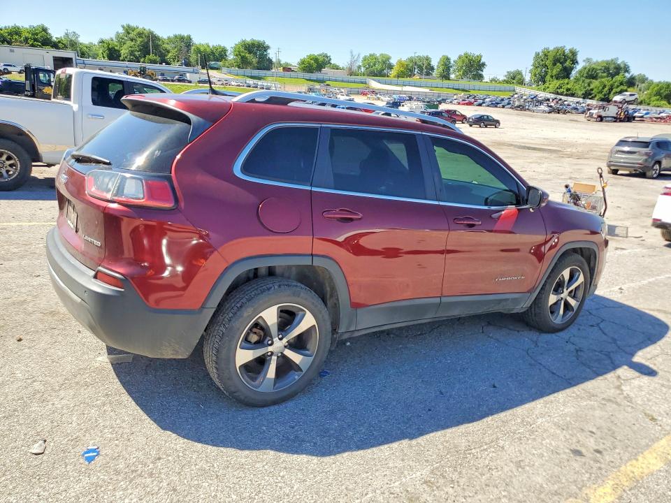 53689246 :رقم المزاد ، 1C4PJLDB6KD302297 vin ، 2019 Jeep Cherokee مزاد بيع