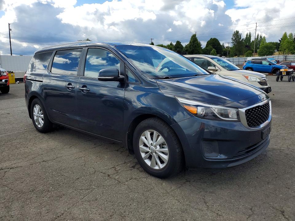 56977436 :رقم المزاد ، KNDMB5C12G6144377 vin ، 2016 Kia Sedona مزاد بيع