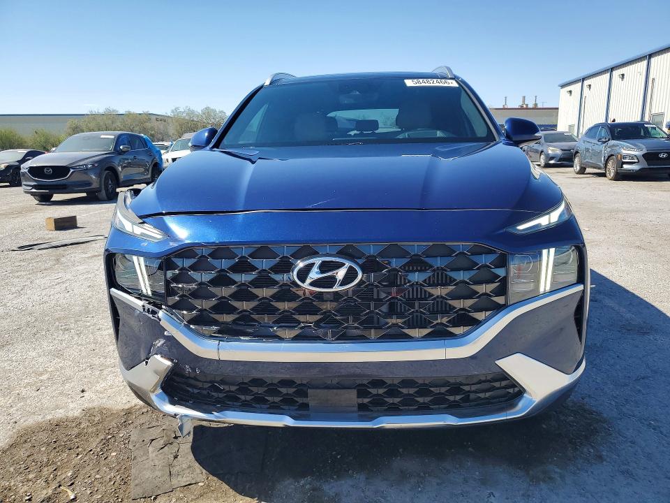 2022 Hyundai Santa Fe მანქანა იყიდება აუქციონზე, vin: 5NMS54AL3NH417484, აუქციონის ნომერი: 58482466