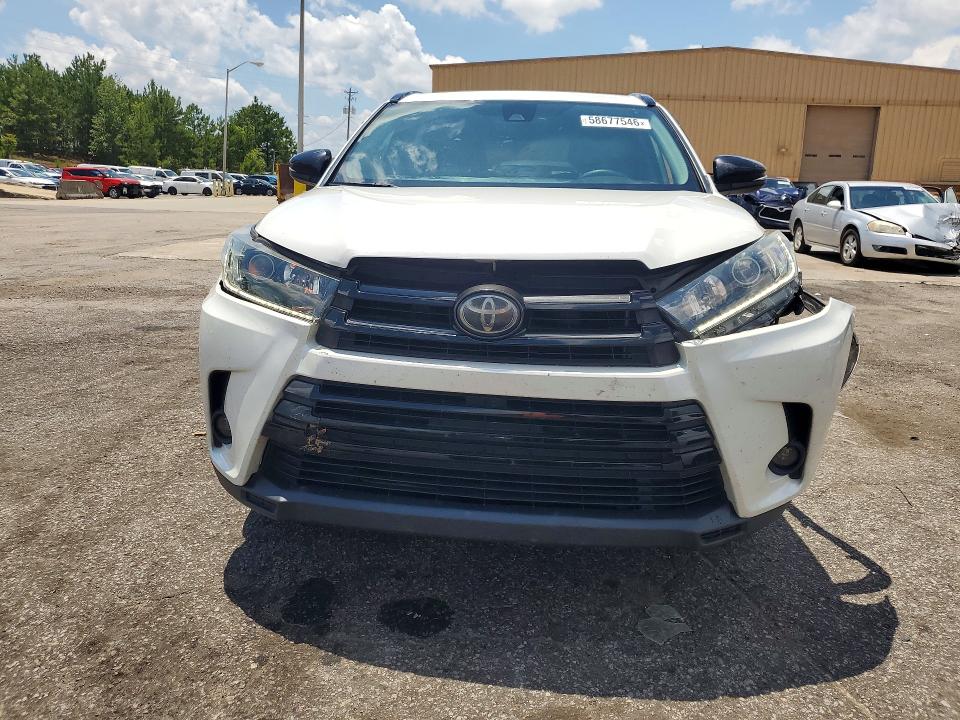 Aukcja sprzedaży 2019 Toyota Highlander, vin: 5TDKZRFH6KS314381, numer aukcji: 58677546