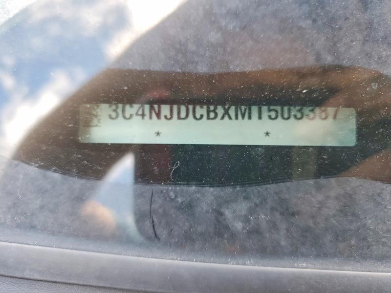 2021 Jeep Compass მანქანა იყიდება აუქციონზე, vin: 3C4NJDCBXMT503387, აუქციონის ნომერი: 57936806