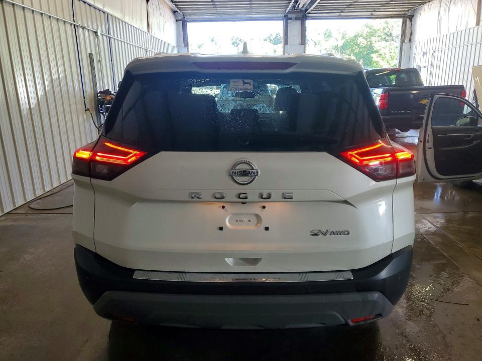 58430926 :رقم المزاد ، 5N1AT3BB2MC741570 vin ، 2021 Nissan Rogue مزاد بيع