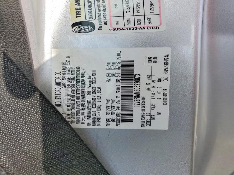 57446116 :رقم المزاد ، 1ZVBP8AM3D5220873 vin ، 2013 Ford Mustang مزاد بيع