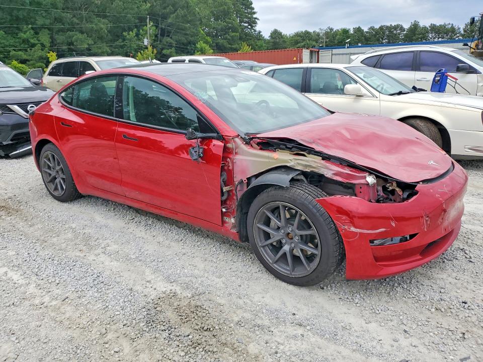 2022 Tesla Model 3 მანქანა იყიდება აუქციონზე, vin: 5YJ3E1EB0NF170057, აუქციონის ნომერი: 58407246