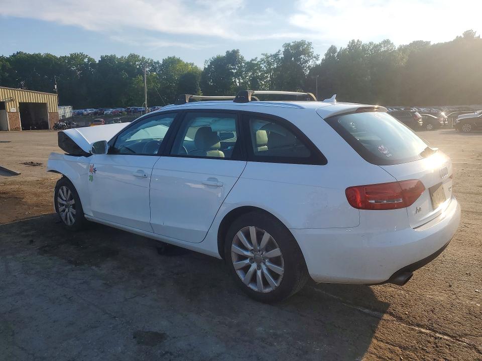 2012 Audi A4 მანქანა იყიდება აუქციონზე, vin: WAUSFAFL9CA001965, აუქციონის ნომერი: 58447096