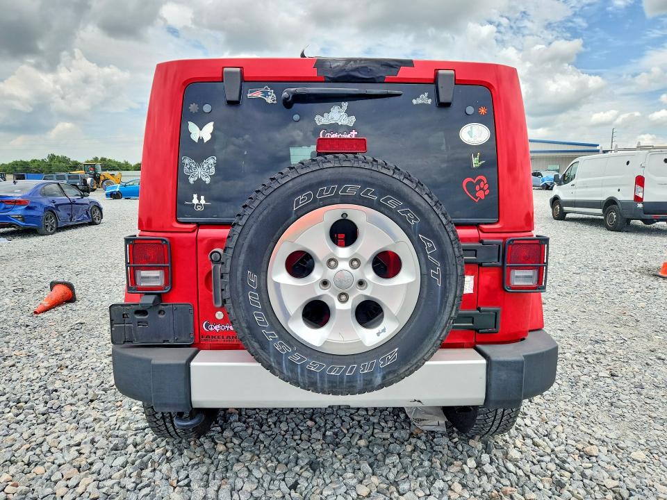 Продажа на аукционе авто 2015 Jeep Wrangler Unlimited, vin: 1C4BJWEGXFL527971, номер лота: 55834736