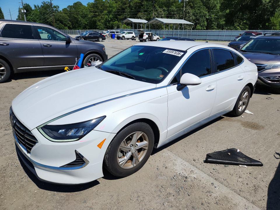 55997636 :رقم المزاد ، 5NPEG4JAXLH046166 vin ، 2020 Hyundai Sonata مزاد بيع