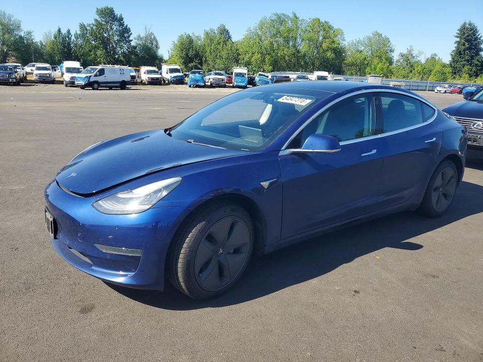 54847316 :رقم المزاد ، 5YJ3E1EA2LF803761 vin ، 2020 Tesla Model 3 مزاد بيع