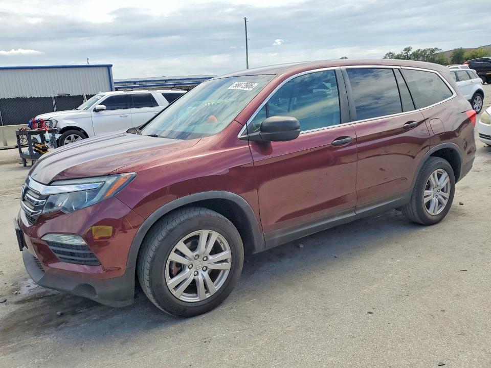 2018 Honda Pilot მანქანა იყიდება აუქციონზე, vin: 5FNYF6H11JB068635, აუქციონის ნომერი: 56073906