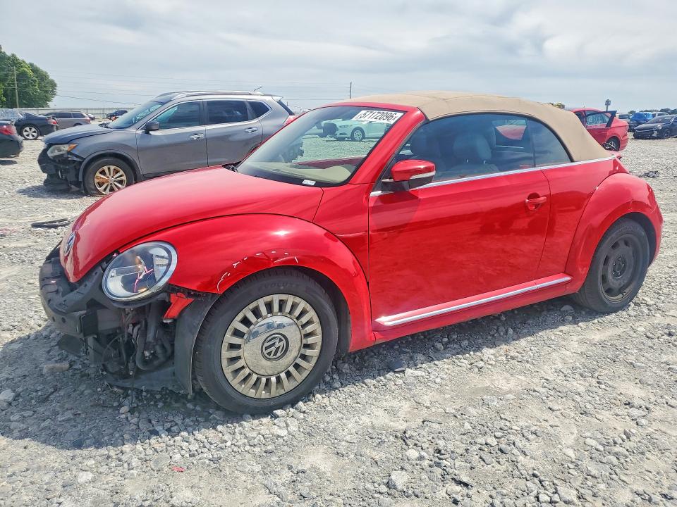 57172096 :رقم المزاد ، 3VW517AT7EM823000 vin ، 2014 Volkswagen Beetle مزاد بيع