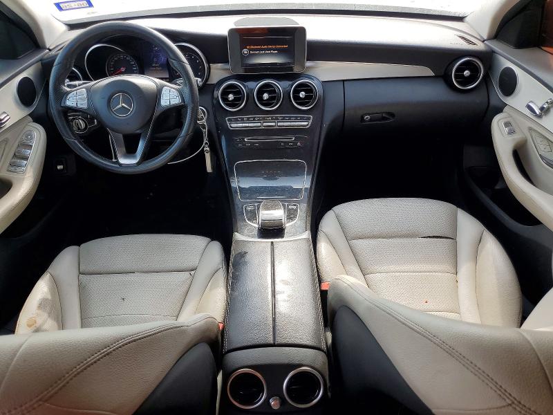 2015 Mercedes-benz C მანქანა იყიდება აუქციონზე, vin: 55SWF4KB8FU028717, აუქციონის ნომერი: 58847656