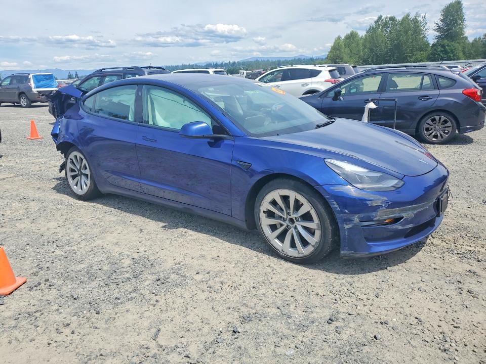 Продаж на аукціоні авто 2022 Tesla Model 3, vin: 5YJ3E1EA7NF369193, номер лоту: 58327516