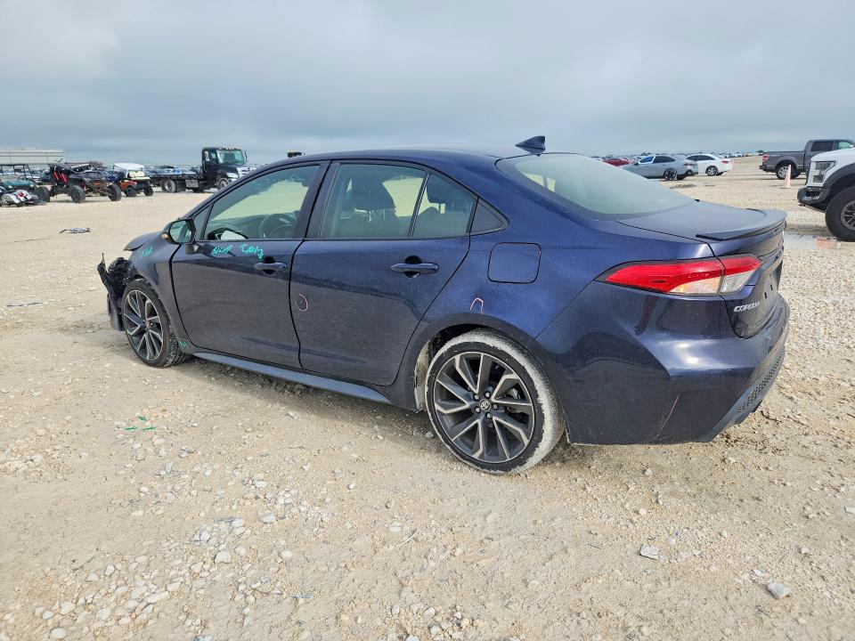 57543346 :رقم المزاد ، JTDS4MCE7MJ078593 vin ، 2021 Toyota Corolla مزاد بيع