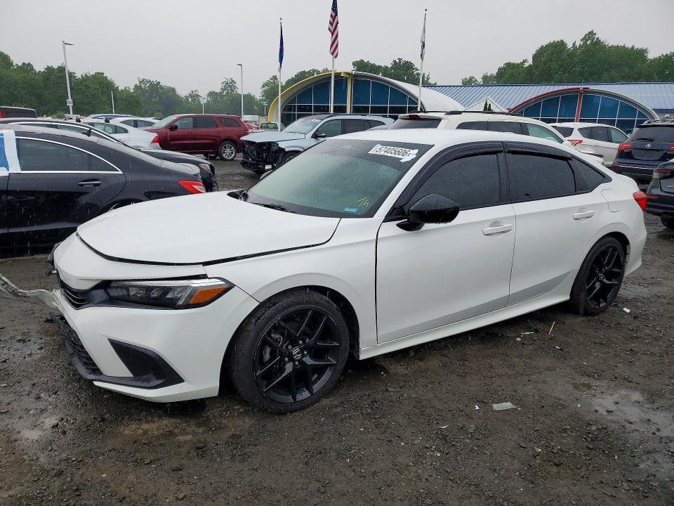 2022 Honda Civic მანქანა იყიდება აუქციონზე, vin: 2HGFE2F50NH503154, აუქციონის ნომერი: 57405606