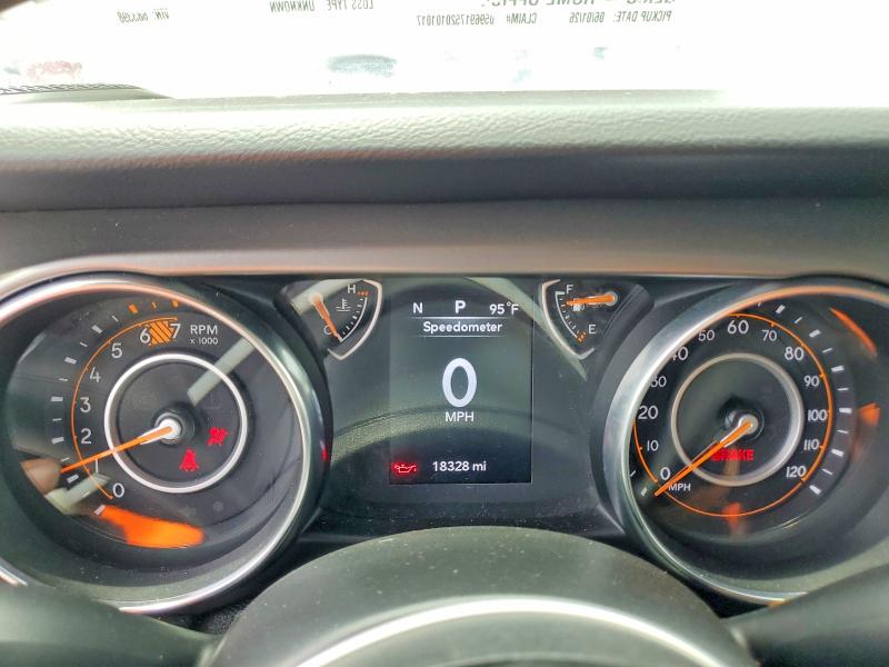 Продажа на аукционе авто 2021 Jeep Wrangler Unlimited, vin: 1C4HJXDN2MW683398, номер лота: 55596386