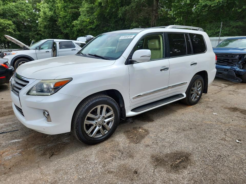 2013 Lexus Lx მანქანა იყიდება აუქციონზე, vin: JTJHY7AX0D4101776, აუქციონის ნომერი: 57884816
