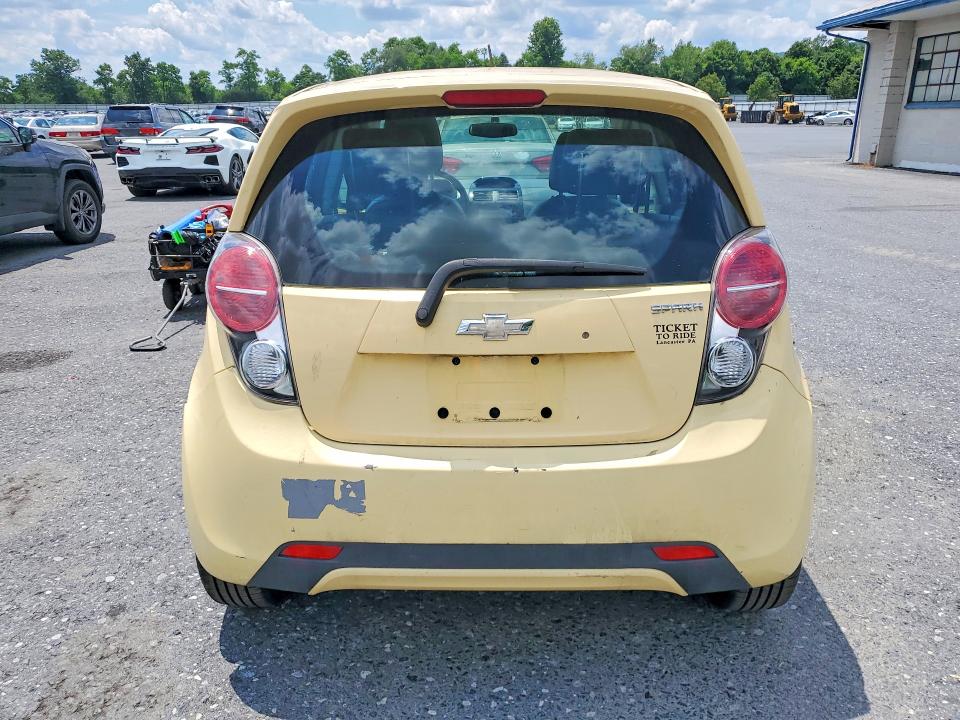 2014 Chevrolet Spark მანქანა იყიდება აუქციონზე, vin: KL8CD6S97EC536880, აუქციონის ნომერი: 58941256