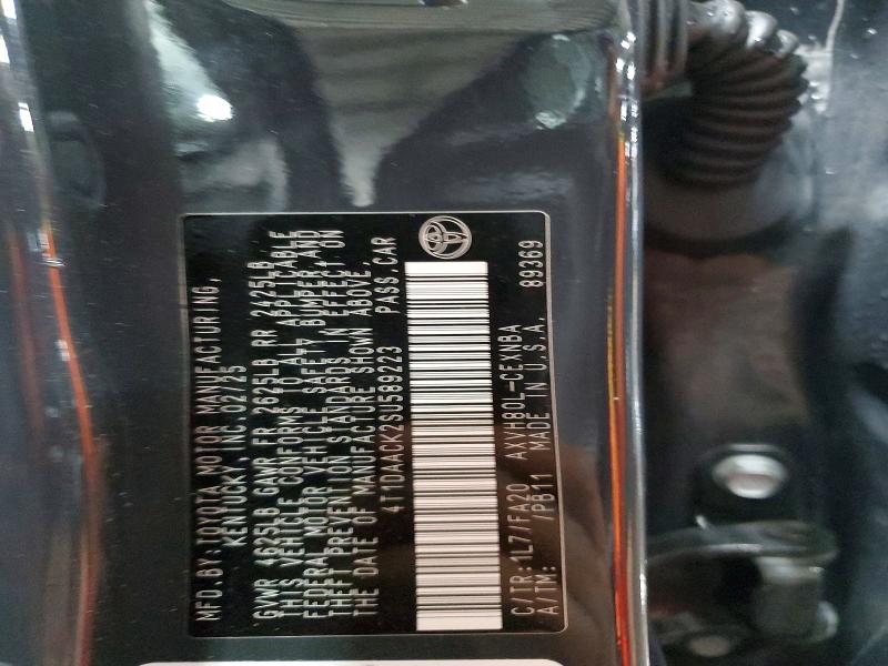 56341546 :رقم المزاد ، 4T1DAACK2SU589223 vin ، 2025 Toyota Camry مزاد بيع
