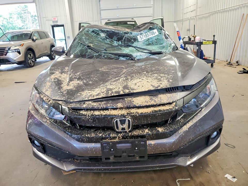 57185706 :رقم المزاد ، 2HGFC2F87MH510763 vin ، 2021 Honda Civic مزاد بيع