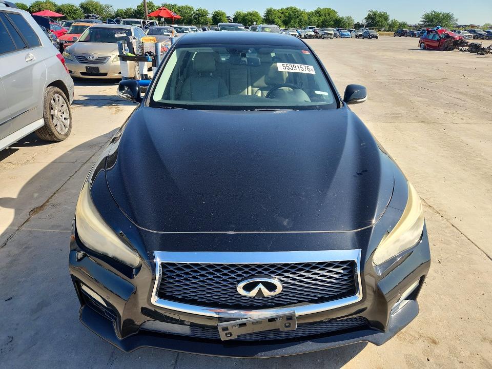 55391576 :رقم المزاد ، JN1AV7AR5EM700708 vin ، 2014 Infiniti Q50 Hybrid مزاد بيع