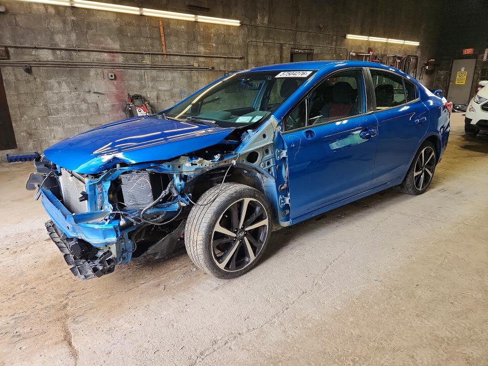 Продажа на аукционе авто 2021 Subaru Impreza, vin: 4S3GKAL69M3600258, номер лота: 57504276