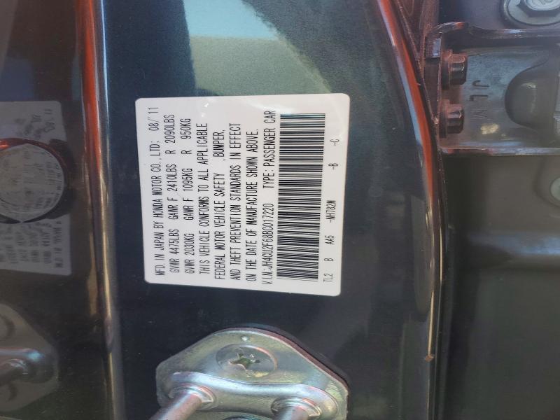 Продажа на аукционе авто 2011 Acura Tsx, vin: JH4CU2F68BC017220, номер лота: 56576726