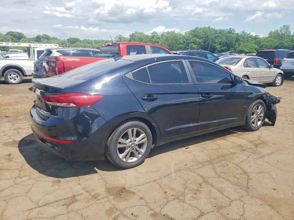 56852346 :رقم المزاد ، KMHD84LF9HU238916 vin ، 2017 Hyundai Elantra مزاد بيع