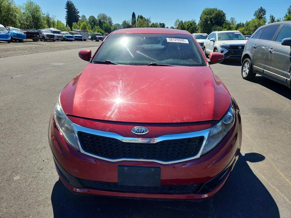 58129986 :رقم المزاد ، KNAGN4A77B5059326 vin ، 2011 Kia Optima مزاد بيع