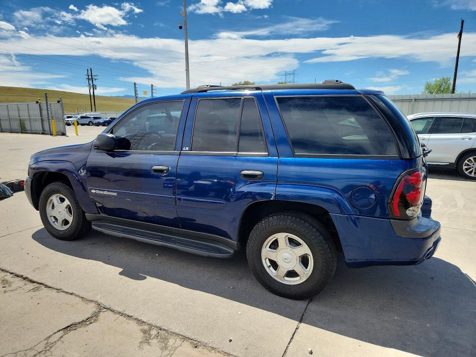 2002 Chevrolet Trailblazer მანქანა იყიდება აუქციონზე, vin: 1GNDT13S722500568, აუქციონის ნომერი: 57716706