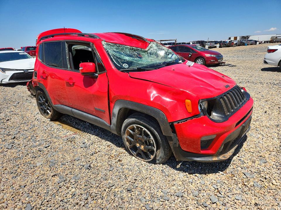 2019 Jeep Renegade მანქანა იყიდება აუქციონზე, vin: ZACNJABB6KPK42227, აუქციონის ნომერი: 58077006