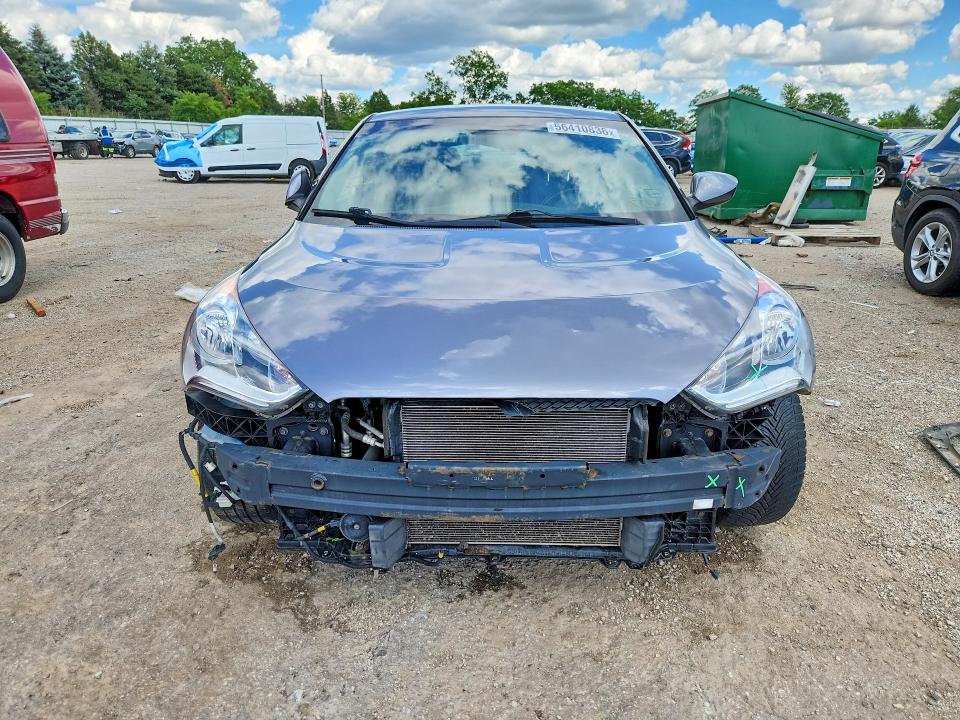 2017 Hyundai Veloster მანქანა იყიდება აუქციონზე, vin: KMHTC6AD2HU306335, აუქციონის ნომერი: 56410836