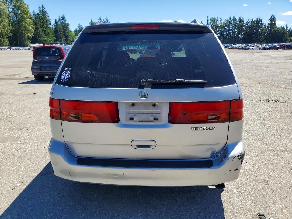 56631366 :رقم المزاد ، 2HKRL186X1H520143 vin ، 2001 Honda Odyssey مزاد بيع