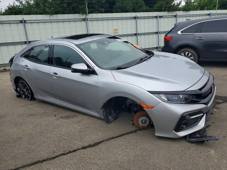 Продажа на аукционе авто 2021 Honda Civic, vin: SHHFK7H62MU200857, номер лота: 56240056