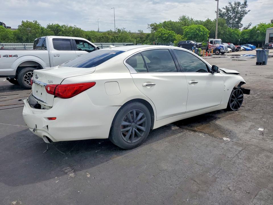 Продажа на аукционе авто 2014 Infiniti Q50, vin: JN1BV7AR8EM689160, номер лота: 55583306
