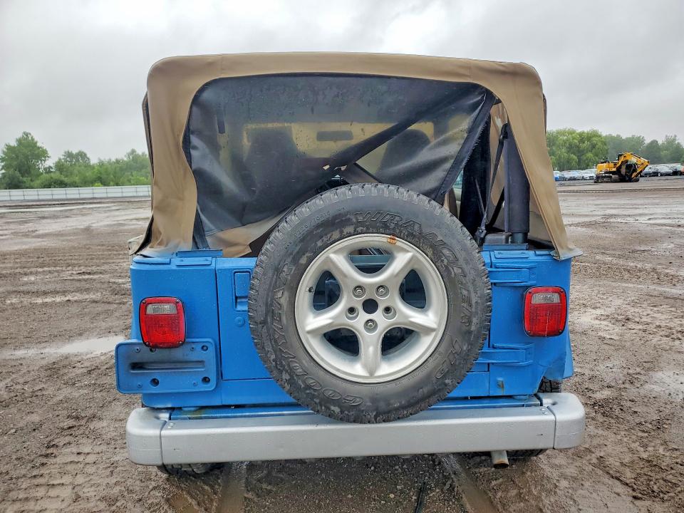 2002 Jeep Wrangler / Tj მანქანა იყიდება აუქციონზე, vin: 1J4FA29P02P769458, აუქციონის ნომერი: 57713106