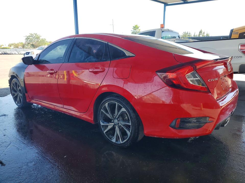 2021 Honda Civic მანქანა იყიდება აუქციონზე, vin: 2HGFC2F87MH540314, აუქციონის ნომერი: 58133776