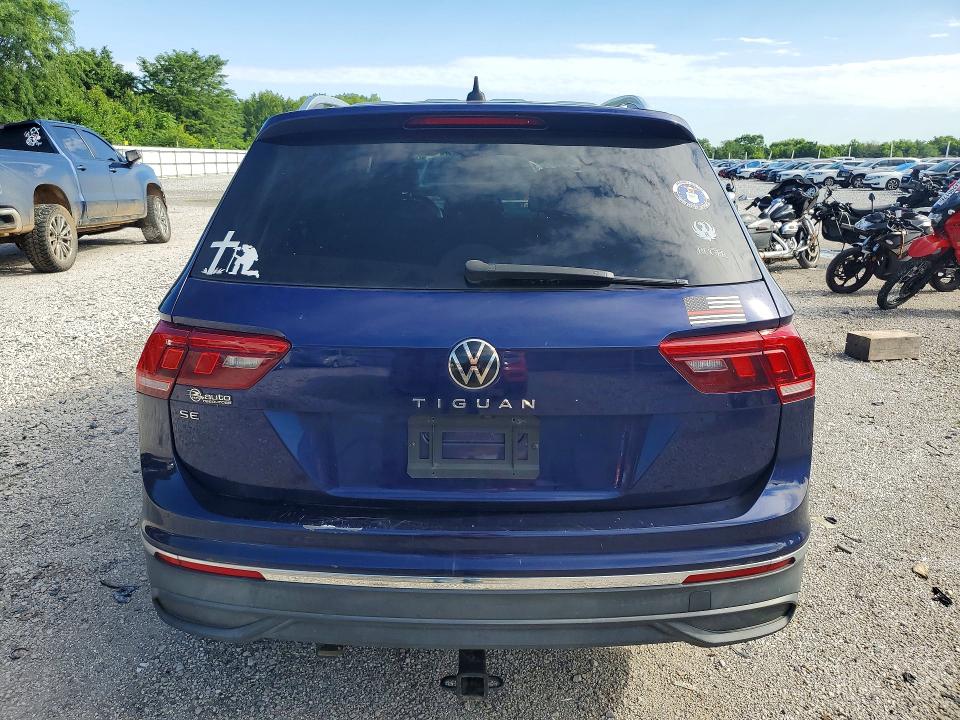 55066326 :رقم المزاد ، 3VV3B7AX2NM064607 vin ، 2022 Volkswagen Tiguan مزاد بيع