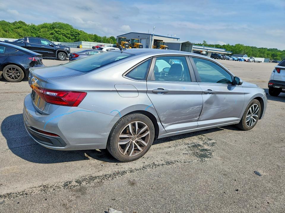 2025 Volkswagen Jetta მანქანა იყიდება აუქციონზე, vin: 3VW7X7BU4SM017884, აუქციონის ნომერი: 58932566