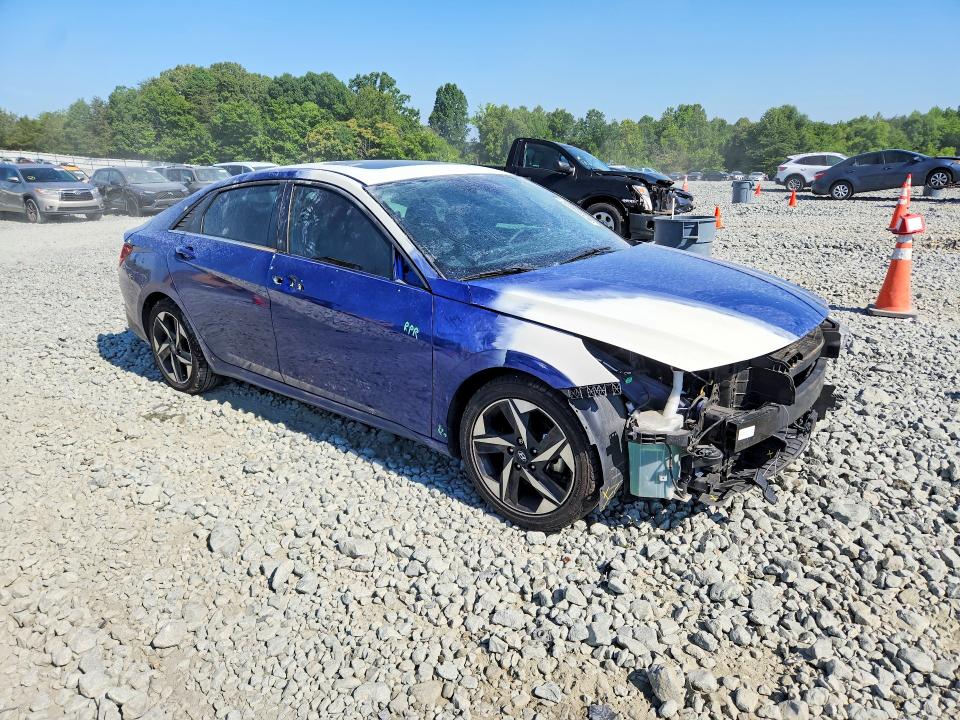 Продажа на аукционе авто 2021 Hyundai Elantra, vin: 5NPLN4AG7MH017730, номер лота: 56969336