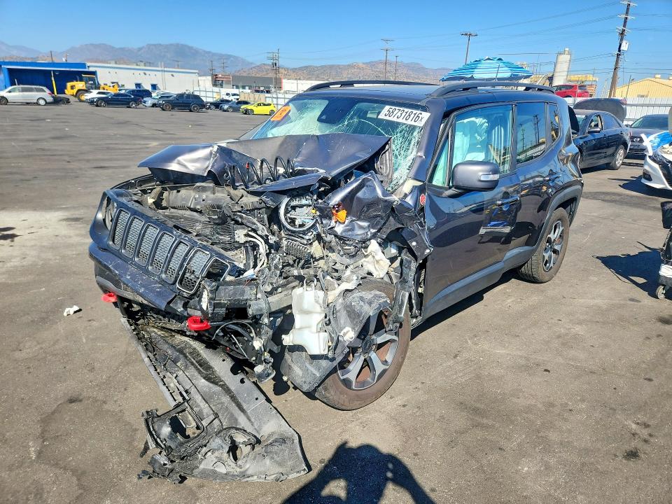 Продажа на аукционе авто 2021 Jeep Renegade, vin: ZACNJDC1XMPM24538, номер лота: 58731816