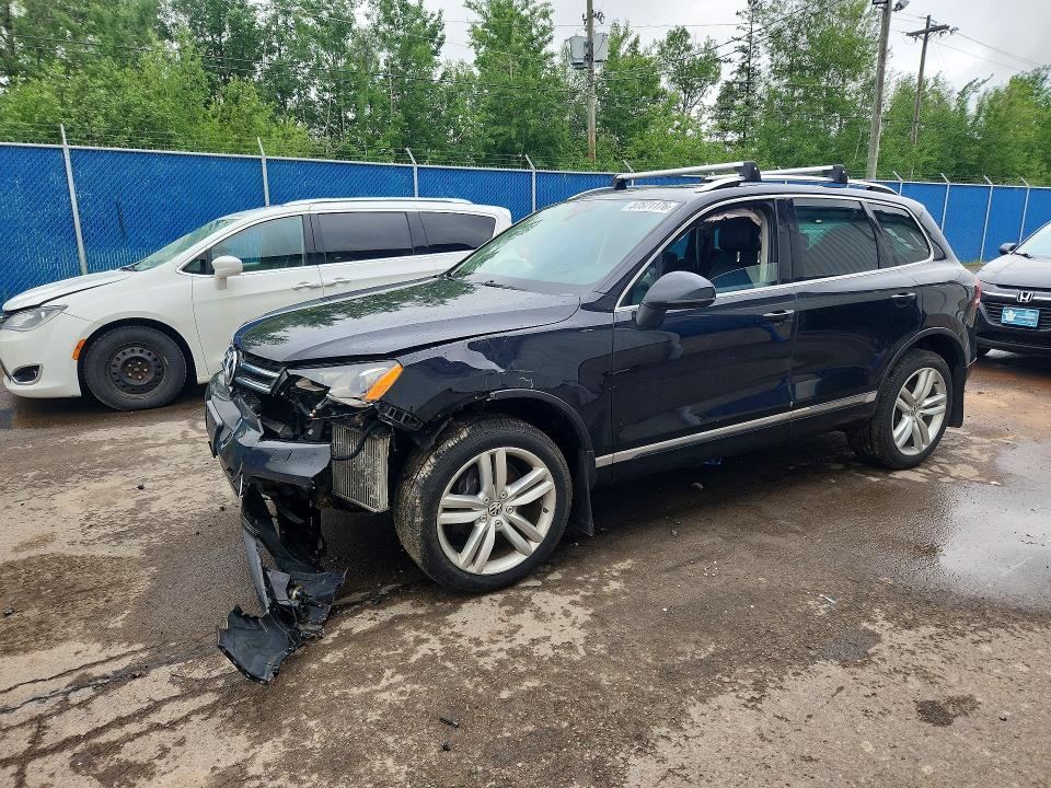 2014 Volkswagen Touareg მანქანა იყიდება აუქციონზე, vin: WVGEP9BPXED015083, აუქციონის ნომერი: 57571176