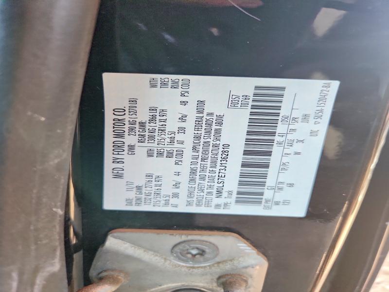 95585565 :رقم المزاد ، NM0LS7E73J1362810 vin ، 2018 Ford Transit Connect مزاد بيع