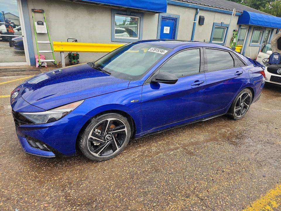 57815246 :رقم المزاد ، KMHLR4AF6PU410748 vin ، 2023 Hyundai Elantra مزاد بيع