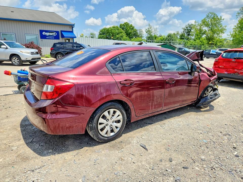 Продажа на аукционе авто 2012 Honda Civic, vin: 19XFB2F50CE103840, номер лота: 58960686