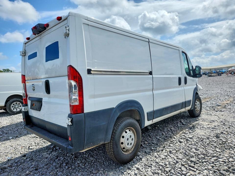 57363446 :رقم المزاد ، 3C6TRVAG2KE502814 vin ، 2019 Ram Promaster 1500 مزاد بيع