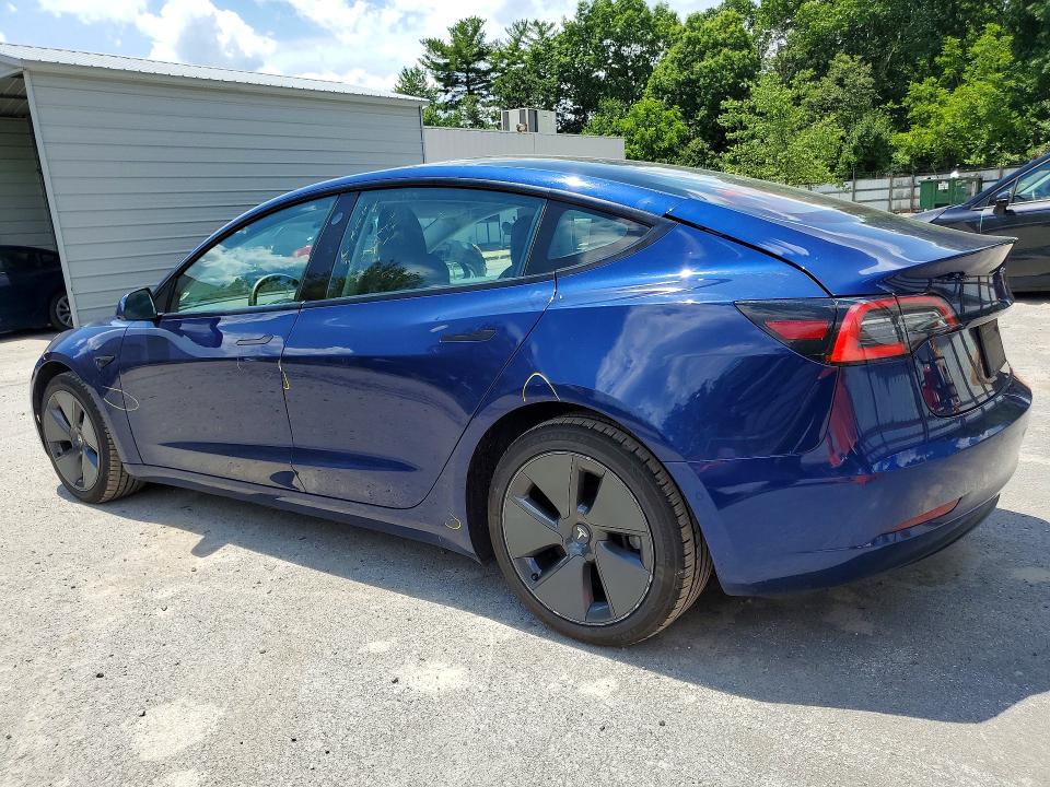 58896796 :رقم المزاد ، 5YJ3E1EA4NF371824 vin ، 2022 Tesla Model 3 مزاد بيع
