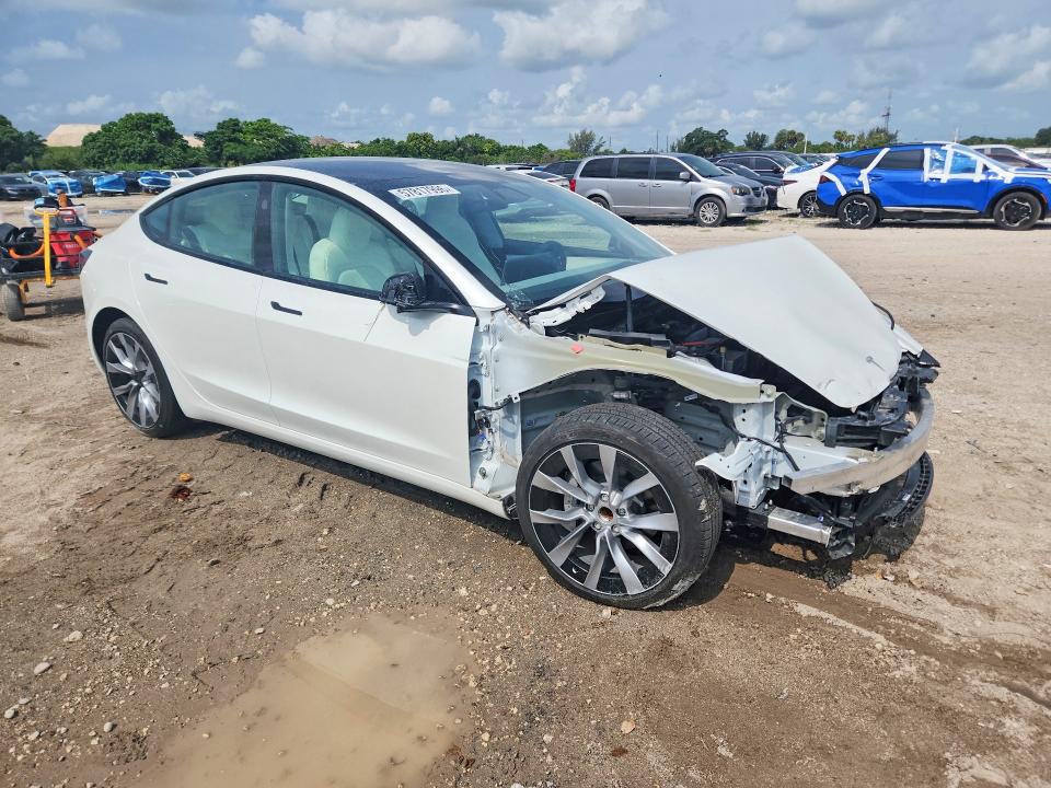 Aukcja sprzedaży 2025 Tesla Model 3, vin: 5YJ3E1EA0SF976001, numer aukcji: 57817996